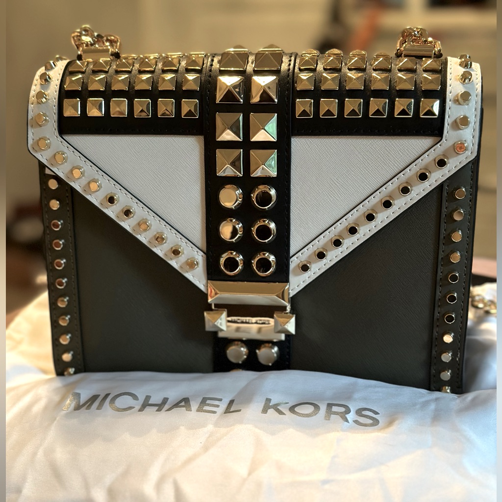 Nwt Michael Kors Whitney Olive Multi Dust Bag Included